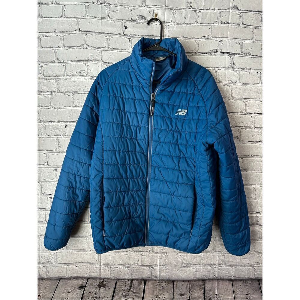 New Balance Men’s Quilted Tech Puffer Jacket – Size Medium